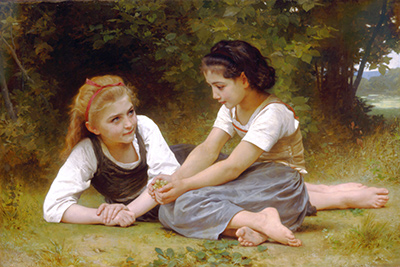 The Nut Gatherers William-Adolphe Bouguereau